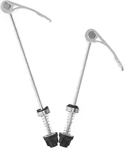 Elegant and Functional: 2pcs Quick Release Bike Wheel Hub Skewers Lever for Easy Handling