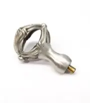 ANNE AT HOME 1020-20 SOLID PEWTER MAI-OUI COLLECTION SMALL KNOB PULL SATIN