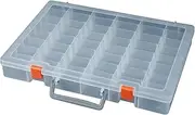 Generic Toy Storage Box with 48 Compartments, Multipurpose Storage Box with Handle, Storage Box, Organization for Hardware, Toys, Accessories, Clear
