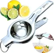 Premium Quality Lemon Squeezer Stainless Steel w/Food Grade #304 Food Grade, Anti-Corrosive Premium Quality Manual Jumbo Size Squeezer, Manual Citrus Press Juicer, LS0001