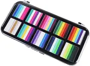 Face Body Paint Bright Colors Cosmetic Palette for Halloween Costume Christmas
