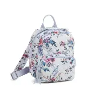 Vera Bradley Cotton Mini Backpack Purse Magnifique Floral