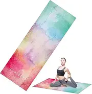 Hot Yoga Towel (185cm*95cm),Yoga Mat Towel,Yoga Towel,Quick Dry Yoga Blanket,Towel Yoga Towel Mat,Super Soft Sweat Absorbent Microfiber Mat Cloth Towel for Hot Yoga Pilates Gym (Watermelon Red)