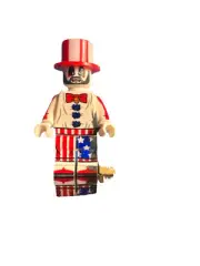 Custom Captain Spaulding Clown Building Block Mini Figure