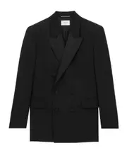 Saint Laurent Yves Tuxedo Jacket IT52,IT50 black
