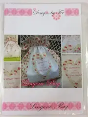 Designs by Fee Lingerie Bag Stitchery & Applique Pattern
