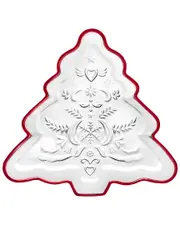 Godinger Christmas Tree Serving Tray