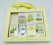 Crabtree & Evelyn Soap Gift Pack 1.4 oz Sampler Set of 7