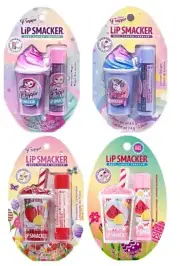 Magical Frappie Unicorn Mermaid ice cream Lip Smacker Lip Balm Cup Duo 2-pc set
