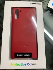 Original SAMSUNG Protective cover for Galaxy Note 10 red, new in retail.