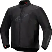 Alpinestars T-SPS V2, textile jacket waterproof , color: Black/Black , size: S