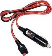 Car Battery Charging Extension Cable 15A Protectes with LED Indicators Connectors for Connection