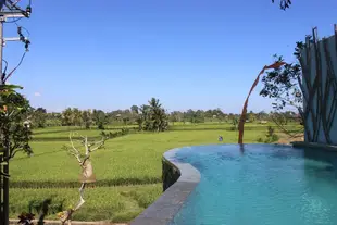 烏布的1臥室 - 25平方公尺/1間專用衛浴1 BDR Villa Rice field View Ubud