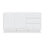 Jayleen 160cm Sideboard Buffet Table with Storage - White