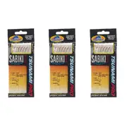 3x Tsunami 6 Red Hook Sabiki Rig - TS68G Hage Green Head Flash and Beads Size 6