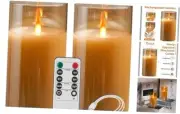 Rechargeable Flameless Candles, Flickering LED Candles, Candles with Remote
