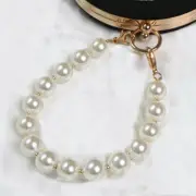 Imitation Pearl Bag Strap Clutch Bag Strap Wallet Belt Small Bag Bead Chain
