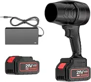 Mini Turbo Jet Blower Portable Fan, Handheld Powerful Dryer for Car Dust Cleaning, Suitable for Office, Yard, Outdoor, Snow Removal, Gutter Cleaning, and Garden (1 Cell, 5 Batteries)
