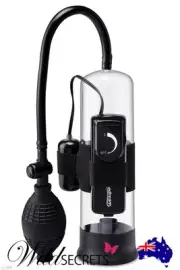 NEW Pipedream Beginners 7.5 inch Vibrating Penis Pump, Sex Toy, Wild Secrets