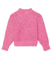 [The New Society] The New Society Ambrosia ribbed-knit sweater Y 8 pink