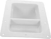Generic Speaker Handle Speakers Wear-Resistant Iron Handle Part for Speaker Handle for Speaker Sound Boxes Handle Speaker Accessories Guitar Amplifier Handle Strap Cabinet Speaker White