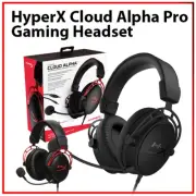 HyperX Cloud Alpha Pro Noise Cancellation Dual Chamber Gaming Headset Headphone