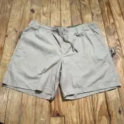NWT LL Bean Shorts Men 2XL Coastal Dune Classic Fit Dock Shorts 8" Inseam 506801