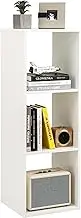 Giantex 3-Tier Bookshelf, Home Open-Back Storage Shelf Bookcase w/Anti-toppling Kit, 1-Piece Cubby Storage Units, Free-Standing Shelf, Display Rack Organizer for Study, Bedroom, Living Room