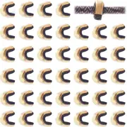 Bow String Nock Points 40 Packs Arrows Bowstring Nocking Point Set Archery Acces