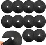 Tree Protector Mulch Mats - 10 Tree Guard Rings, Durrable Woven Tree Mats | Weeds Blocker Mats for Trees - Reusable and Biode Gradable Weeds Control Mats for Preventing Weeds Growth and Root Safety