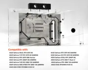 Granzon GPU Water Block For ASUS GeForce DUAL / TUF RTX 3070 / 3060Ti 8G GAMING