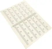 Levemolo A4 Guitar Sheet Music Notebook Coil Binding for Easy Page Removal Cover for Outdoor Practice for Beginners Songwriters