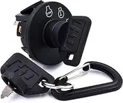 Starter Ignition Switch Fits Toro Time Cutter (NOT FOR ZZ MODELS) SS3200 SS3216 SS3225 SS4200 SS4216 SS4225 SS4235 SS4250 SS4260 SS5000 Plus 2 Protective Umbrella Keys & Carabiner TimeCutter Keyswitch