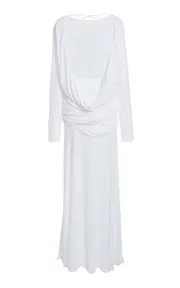 [Christopher Esber] Luna Draped Jersey Dress