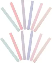 DOITOOL 12Pcs Highlighter Pens Small Study Highlighter Markers with Comfortable Grip for School Office Daily Use Smooth Writing with No Ink Leakage