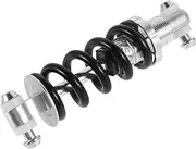 COOLHIYA Rear Shock Absorber Sturdy Iron Material for Mountain Folding Bikes Black