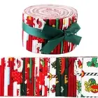 Jelly Roll Fabric Pre-Cut Jelly Roll Fabric Strips for Quilting Jelly Rolls f...