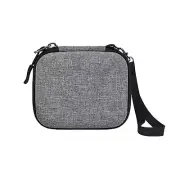 Dark gray 8 Pockets Camera Lens Filter Pouch Case Bag With Wrist Strap