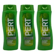 Classic Clean 2 in 1 Shampoo and Conditioner by Pert for Unisex - 13.5 oz Shampoo and Conditioner - Pack of 3