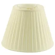 11x18x13.5 Empire BoxPleat Egg Shell Lamp Shade
