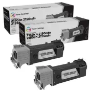 LD Comp Dell 331-0719 Set of 2 Black 2150cdn 2150cn 2155cdn & 2155cn