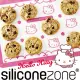 【Siliconezone】施理康Hello Kitty耐熱矽膠餅乾烤箱墊-粉色(BM-11293-AB)