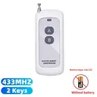 433Mhz Wireless RF Remote Control 1527 Learning Code Transmitter 2 4 6 8 Keys Lo