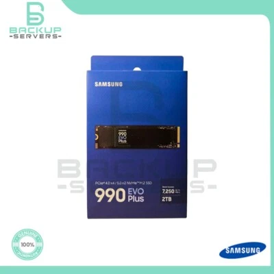 MZ-V9S2T0 Samsung 990 EVO Plus 2TB PCI-e 5.0 NVMe M.2 Internal SSD MZ-V9S2T0B/AM