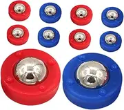 Abaodam 10pcs Boys and Girls Mini Shuffleboard Set Tabletop Curling Game Accessory for Indoor Fun
