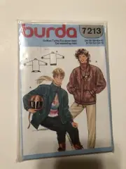 Retro. 80’s Burda Sewing Pattern. Uncut. 7213