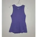 NWT Calia purple crossover open back athletic tank top - XS