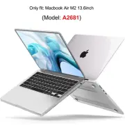 Fits Apple MacBook Air 13.6 Inch M2 2022 Case [2-IN-1] PC Hard Shell Cover