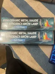 Growers Choice 500w Ceramic Metal Halide High Efficiency Grow Lamp