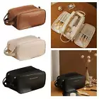 Hanging Toiletry Bag Makeup Brush Holder Bathroom Organization Cosmetic Case